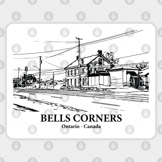 Bells Corners - Ontario Magnet by Lakeric